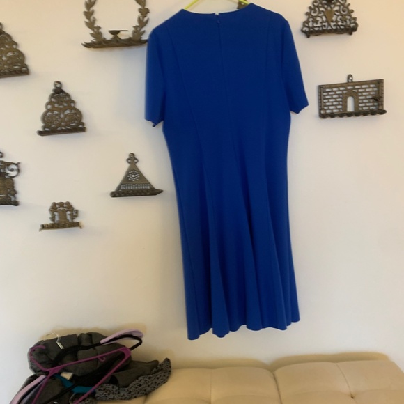 Tahari Blue Dress - Picture 6 of 6